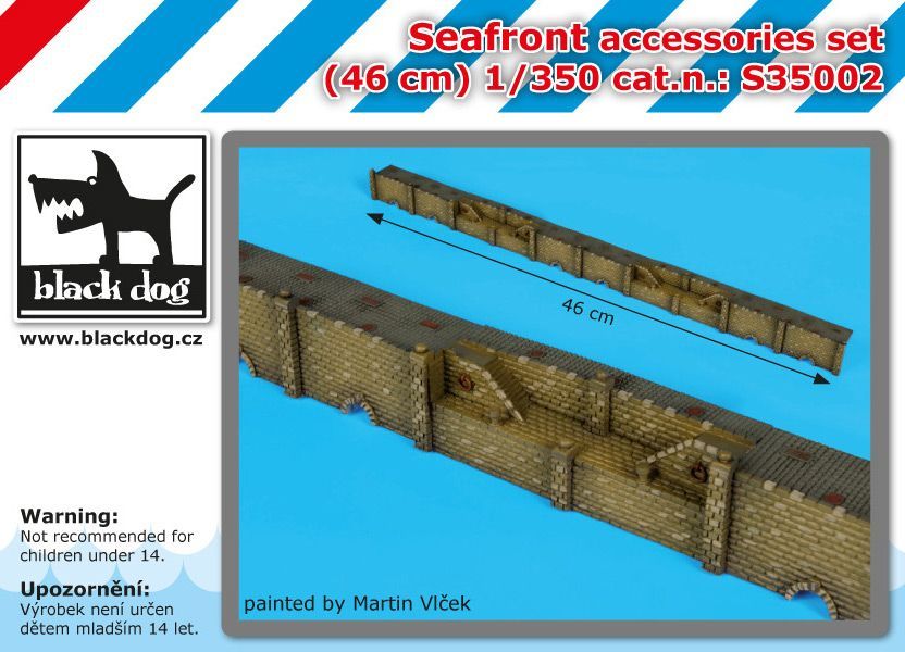 1:350 Seafront accessories set