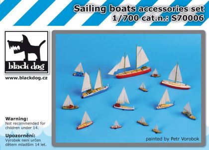 1:700 Sailing boats