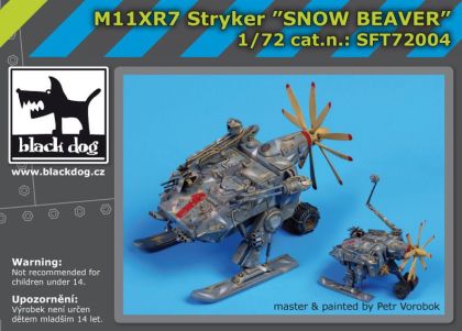 1:72 M11XR7 Stryker snow beaver
