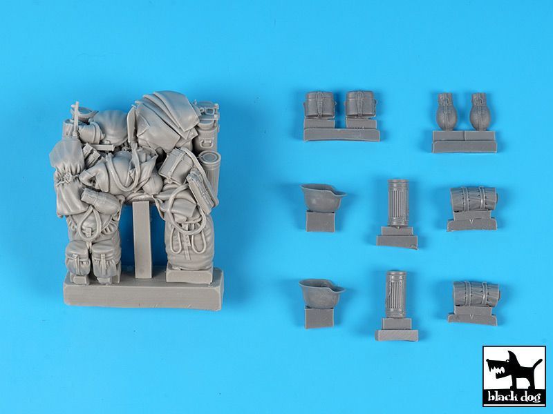 1:16 Kettenkraftrad accessories set