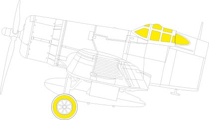 1:48 Vought F4U-2 Corsair TFace