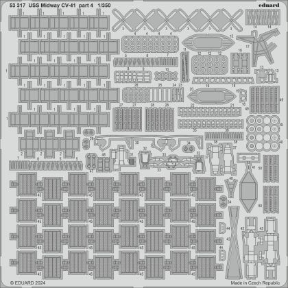 1:350 USS Midway CV-41 part 4