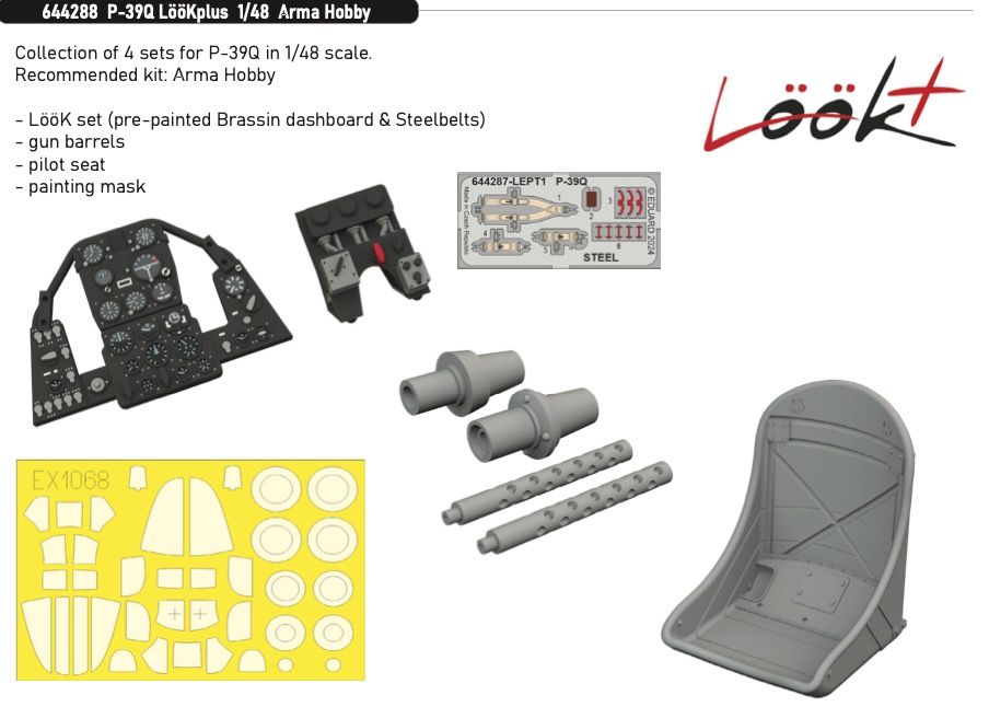 1:48 Bell P-39Q LooKplus