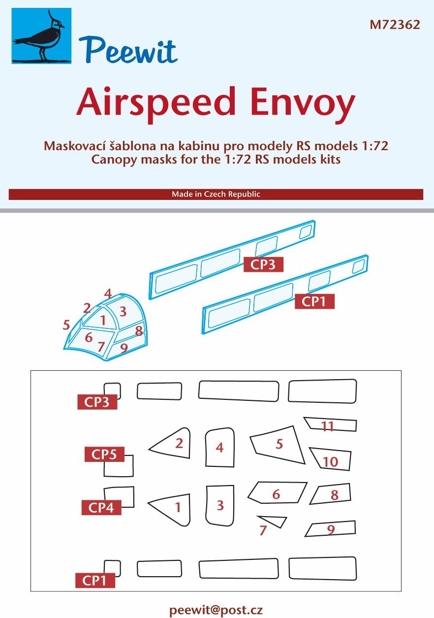 1:72 Airspeed Envoy