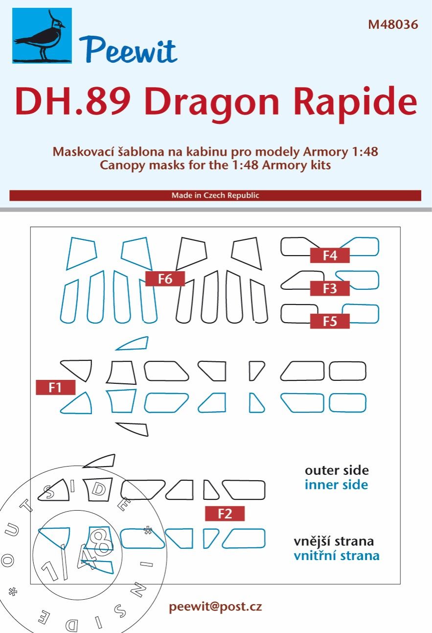 1:48 de Havilland DH.89A Dragon Rapide