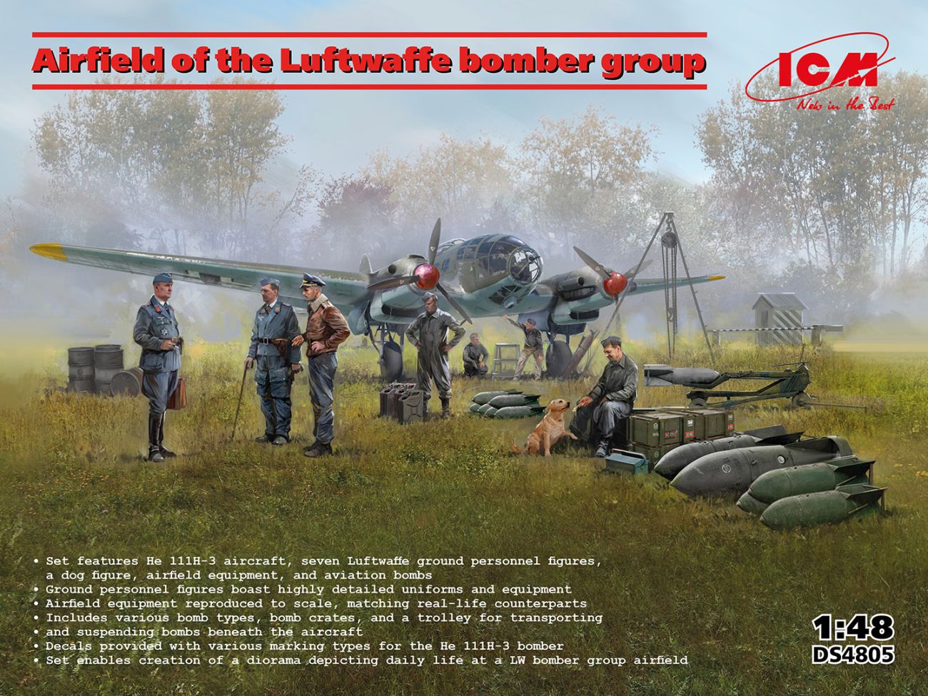 1:48 Airfield of the Luftwaffe bomber group