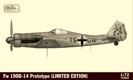 1:72  Focke-Wulf Fw 190D-14 Prototype