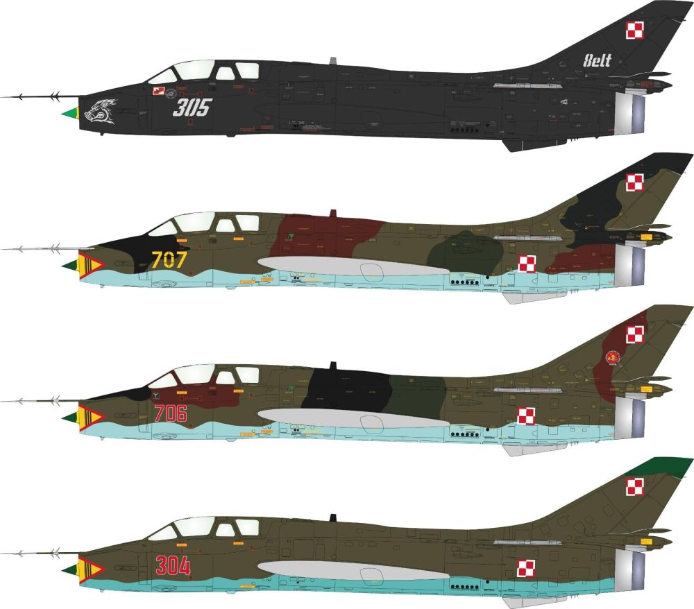 1:72 Su-22UM3K in Polish Air Force