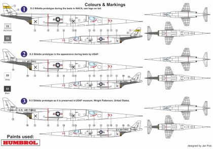1:72 Douglas X-3 Stiletto Prototype