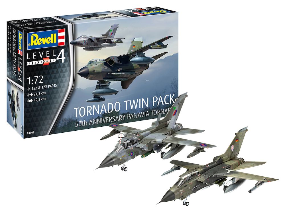 1:72 50th Anniversary PANAVIA Tornado Model Set