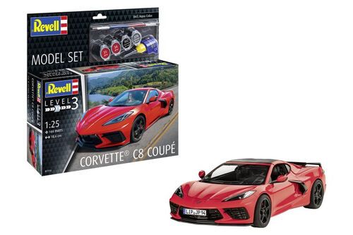 1:24 Corvette C8 Coupé Model Set