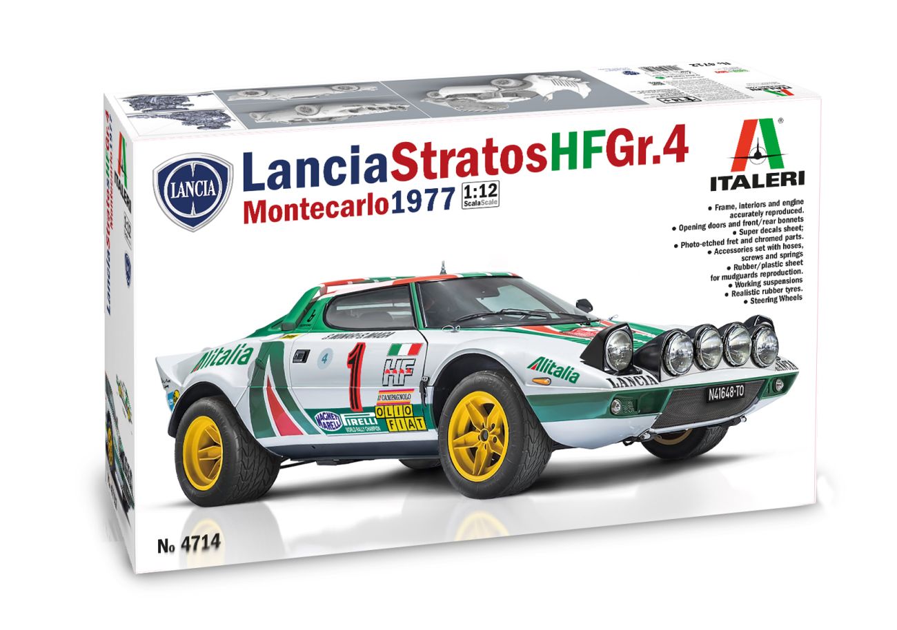 1:12 LANCIA STRATOS HF GR.4 MONTECARLO 1977