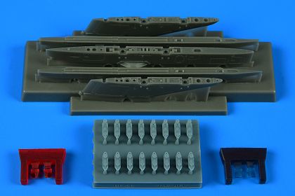 1:48 Northrop RF-5E Tiger II pylons & missile launchers