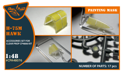 1:48 Curtiss Hawk H-75M painting mask