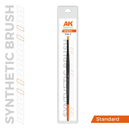 AK SYNTHETIC BRUSH – FLAT 2