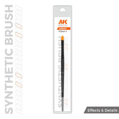 AK SYNTHETIC BRUSH – FILBERT 4