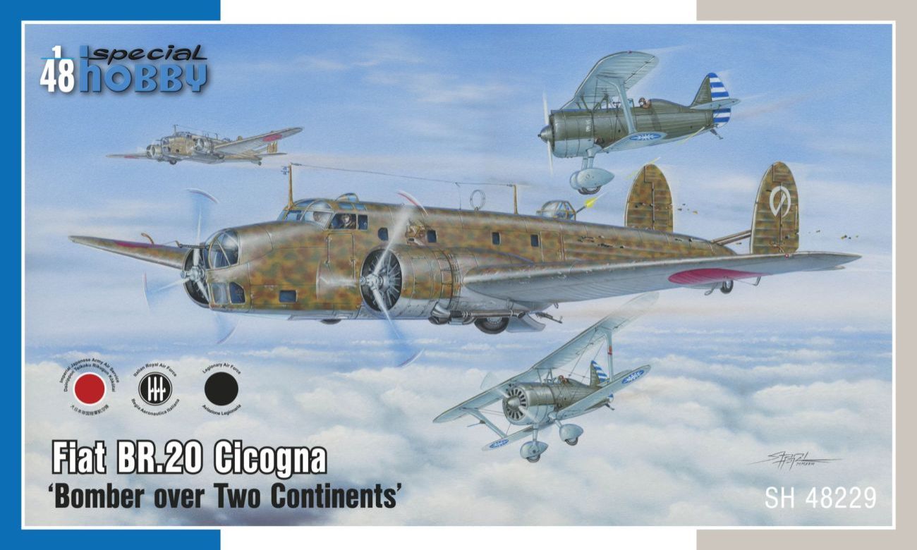 1:48 Fiat Br.20 Cicogna ‘Bomber over Two Continents’