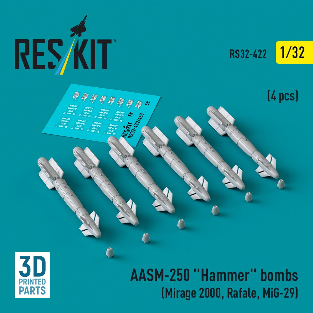 1:32 AASM-250 Hammer bombs (6 pcs)