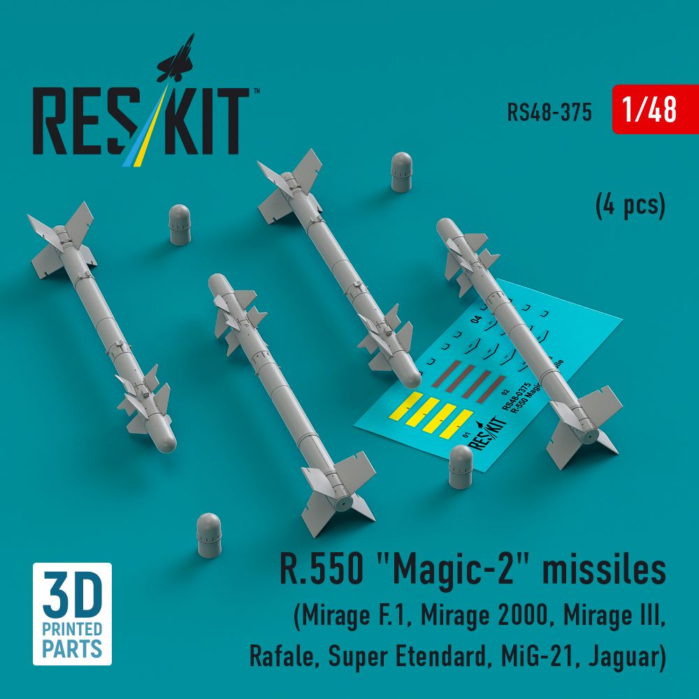 1:48 R.550 Magic-2 missiles (4 pcs)