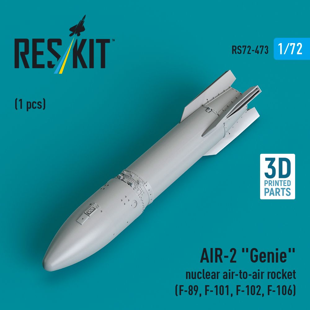 1:72 AIR-2 Genie nuclear air-to-air rocket (1 pcs)