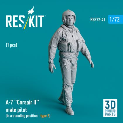 1:72 LTV A-7B/A-7D/A-7E Corsair II male pilot (in a standing position - type 2) (1 pcs)