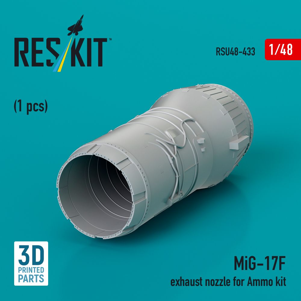 1:48 MiG-17F exhaust nozzle for Ammo kit