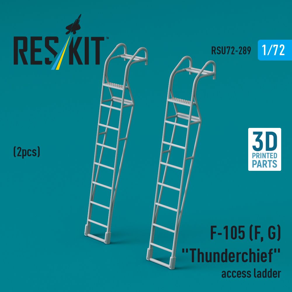 1:72 Republic F-105F/F-105G Thunderchief access ladders (2 pcs)