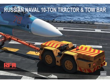 1:48 Russian Naval 10-ton Tractor and Tow Bar