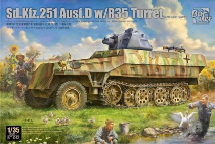 1:35 Sd.Kfz.251 Ausf.D With R35 Turret