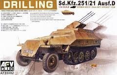 1:35 Sd.Kfz.251/21 Ausf.D Drilling