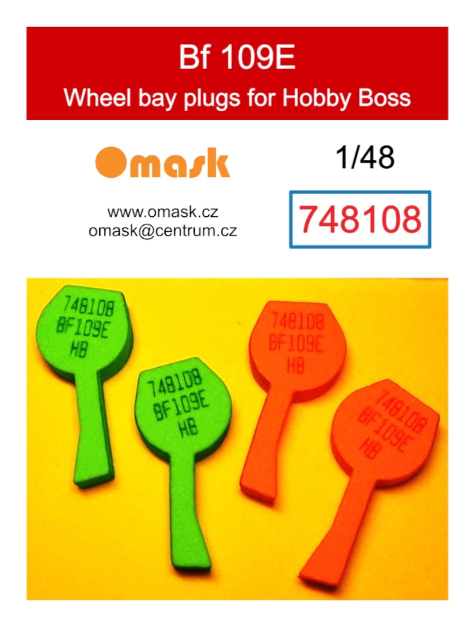 1:48 Bf 109E wheel bay plugs (for Hobby Boss)