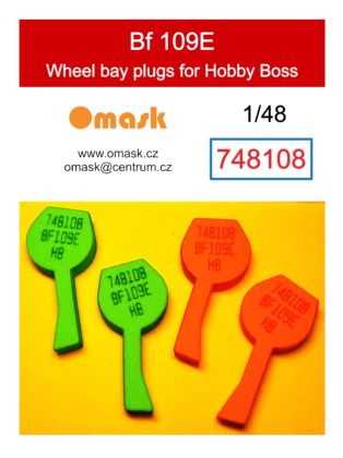 1:48 Bf 109E wheel bay plugs (for Hobby Boss)