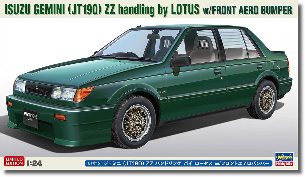 1:24 Isuzu Gemini (JT190) ZZ Handling By Lotus w/Front Aero Bumper (Car)