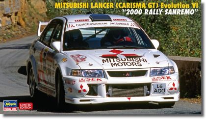 1:24 Mitsubishi Lancer (Charisma GT) Evolution VI 2000 Rally Sanremo (Car)