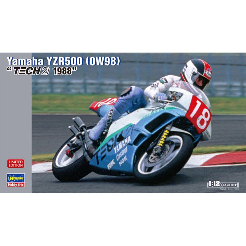 1:12 Yamaha YZR500 (0W98) TECH21 1988