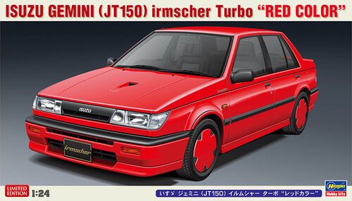 1:24 Isuzu Gemini (JT150) irmscher Turbo Red Color