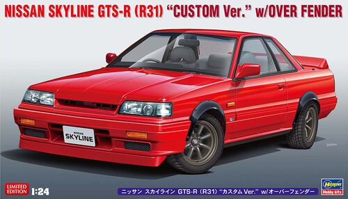 1:24 Nissan Skyline GTS-R (R31) Custiom Version with Over Fender