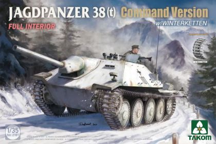 1:35 Jagdpanzer 38(t) Hetzer - Command Version with Winterketten