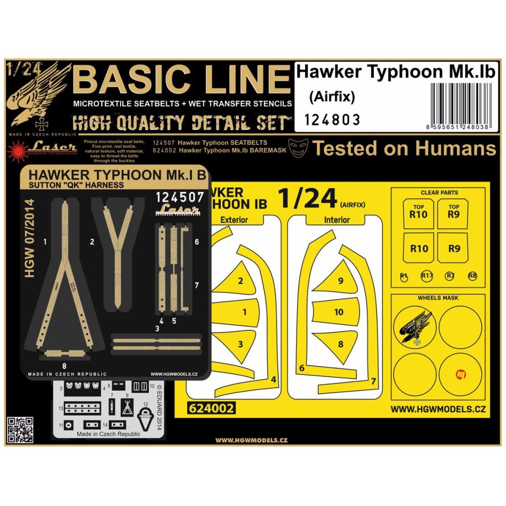 1:24 Hawker Typhoon Mk.Ib (Airfix) - Basic Line