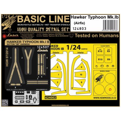 1:24 Hawker Typhoon Mk.Ib (Airfix) - Basic Line