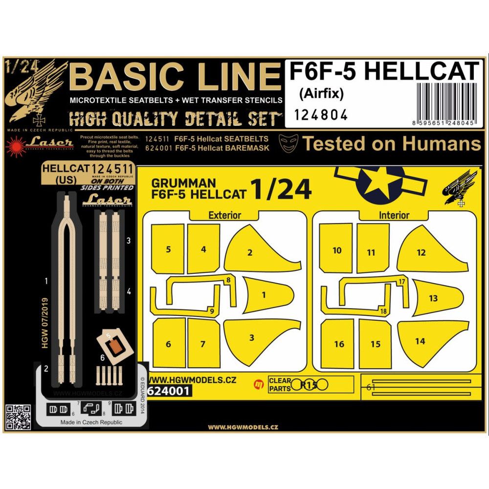 1:24 F6F-5 Hellcat (Airfix) - Basic Line