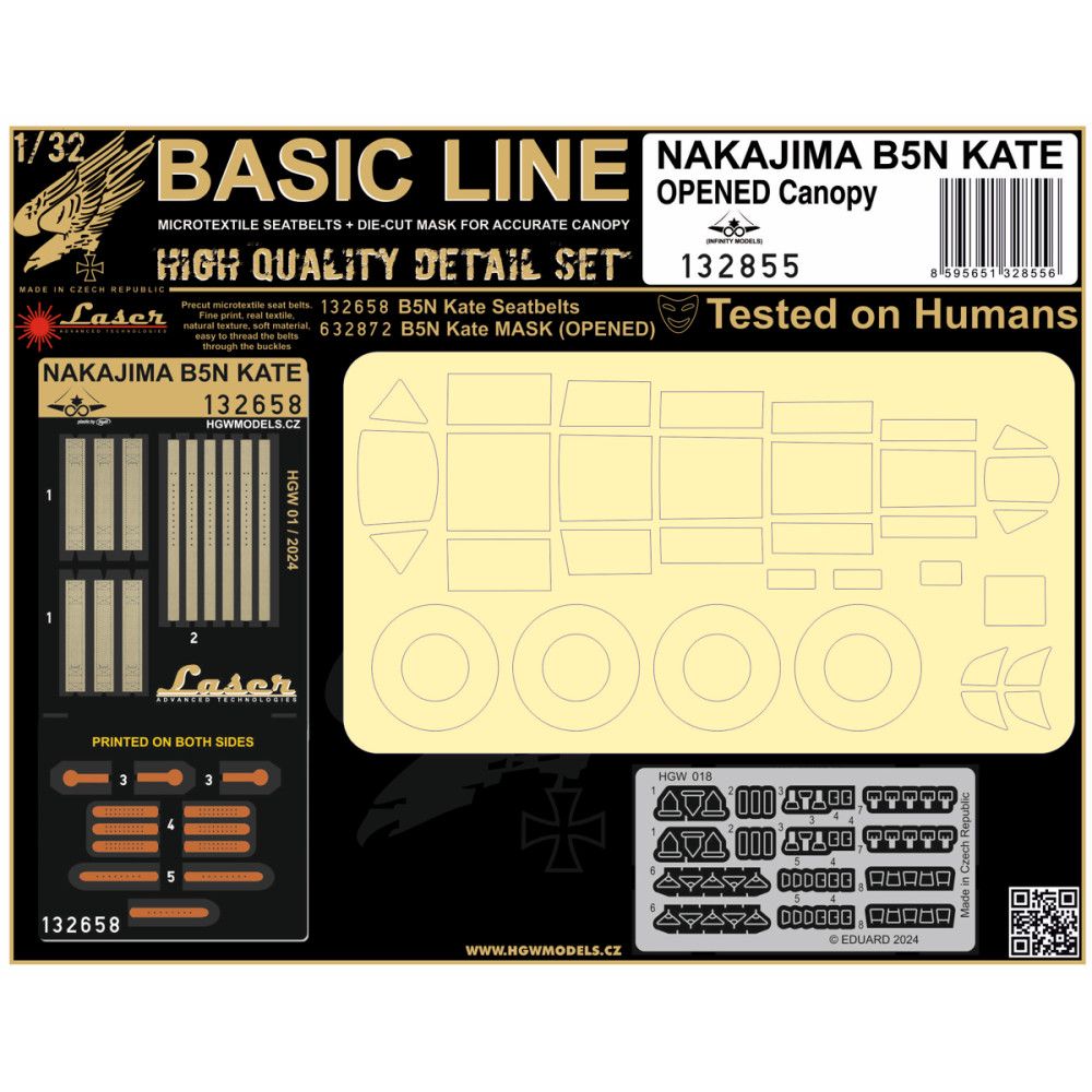 1:32 Nakajima B5N Kate (OPENED CANOPY) - Basic Line