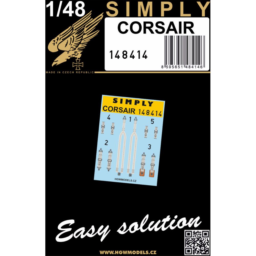 1:48 CORSAIR - Seatbelts