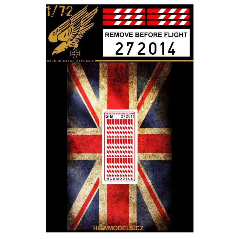 1:72 Remove Before Flight - Easy Belts