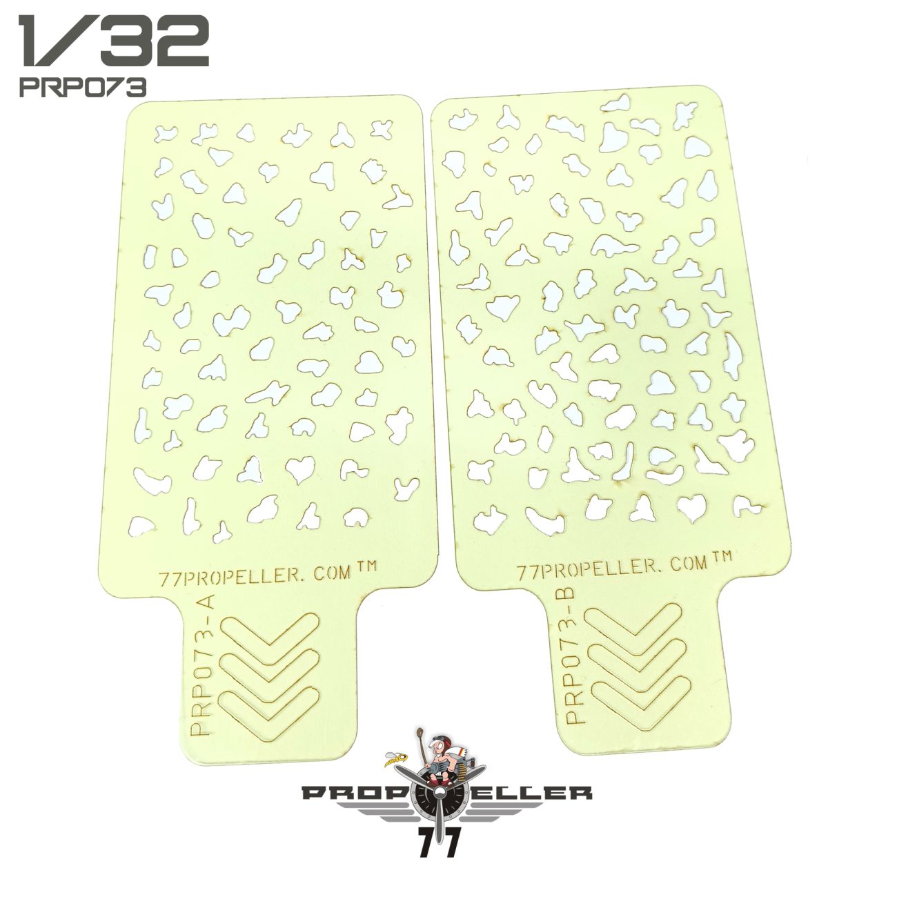 1:32 Italian aircraft camouflage airbrush template _2 Pieces _NO. 2