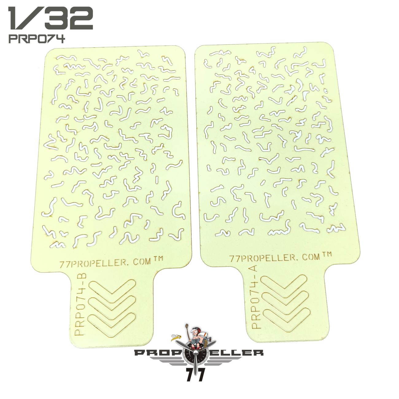 1:32 Italian aircraft camouflage airbrush template _2 Pieces _NO. 3