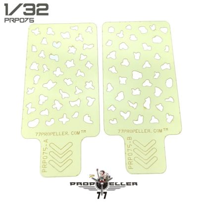 1:32 Italian aircraft camouflage airbrush template _2 Pieces _NO. 4