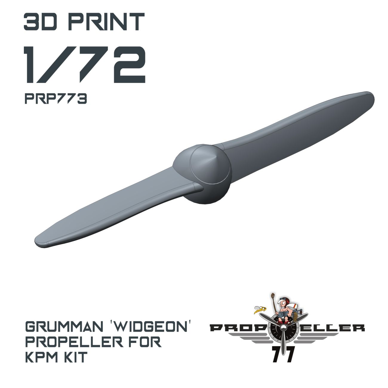 1:72 GRUMAN WIDGEON propeller for KPM kit