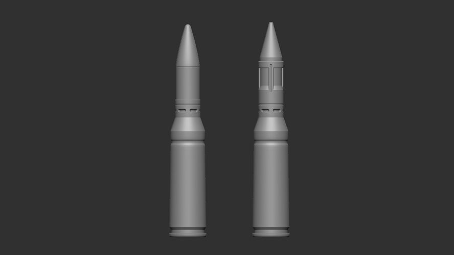 1:48 Ammunition for 25mm Bushmaster