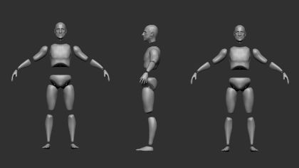 1:16 Figure base (male)The set contains: 